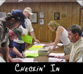 Contestants Checking In