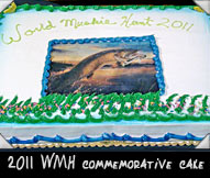 2011 WMH commemorative cake