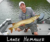 C&R Musky Club 4 contestant Lance Hemauer boated this 36 1/2&rdquo; musky, guided by Jeff Pomplun