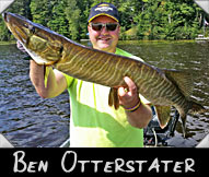 Past Hunter Ben Otterstater boated this 36 1/2 &rdquo; musky guided by Eric Herzfeldt