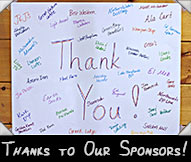 Thanks to Our Sponsors!