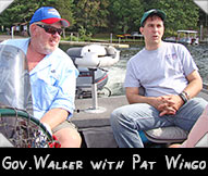Gov. Walker with WMH Board Member Pat Wingo