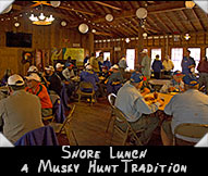Shore Lunch - a Musky Hunt Tradition!