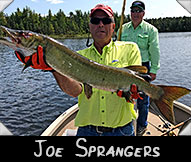 Past Hunter Joe Sprangers landed this 37-inch beauty guided by Gary Jansen