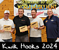 Kwik Hooks 2024 -
Ryan Oertel, Jim Buske,Matt Bilitz.Greeter Dennis Hase