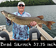 Brad Skrtich 37.75 incher guided by Matt McCumber