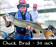 Past Hunter Chuck Brod landed this 30-inch beauty while guided by Darryl Fritz